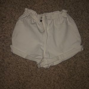 princess poly paper bag shorts